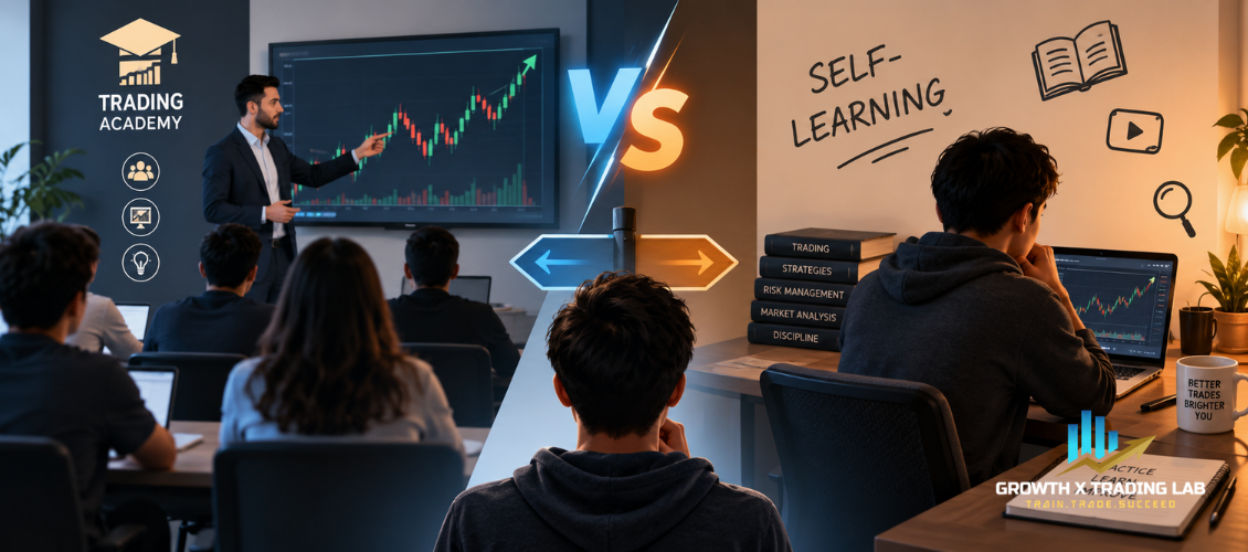 Trading Academy vs Self-Learning: Which Route Is Better for Beginners?